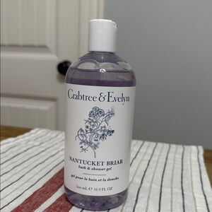 NWOT Crabtree & Evelyn Nantucket Briar Bath and Shower Gel
